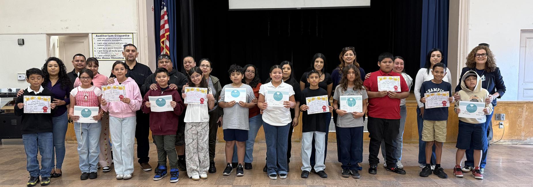 September's Students of the Month!