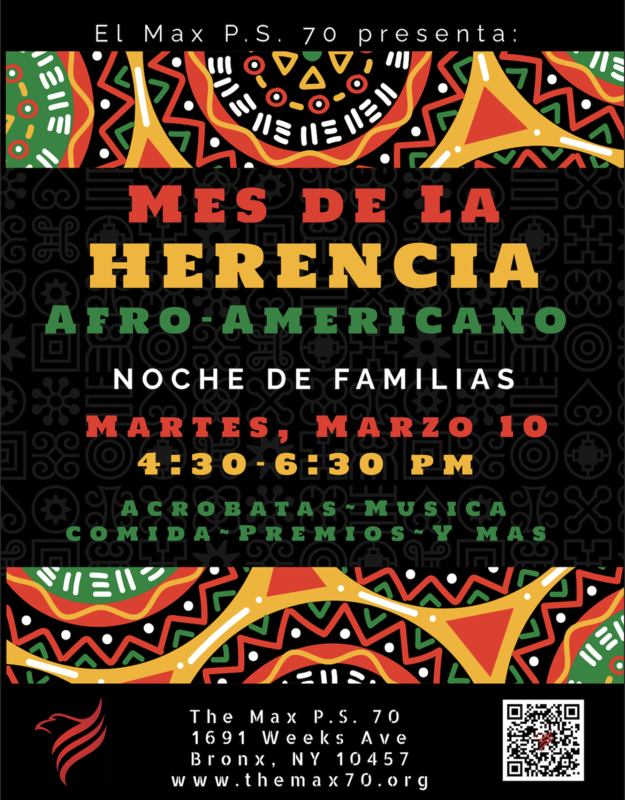 Folleto del Mes de la Historia Negra: 10 de marzo