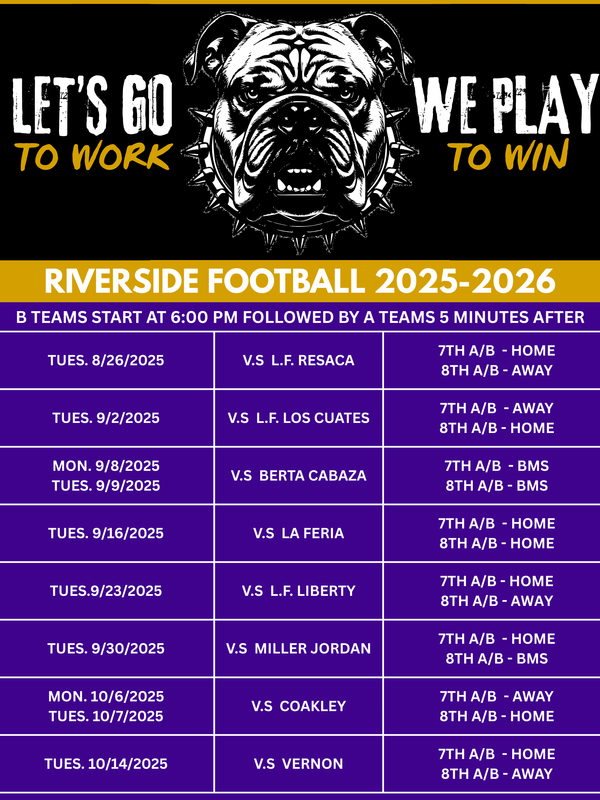 Bulldog Football Schedule