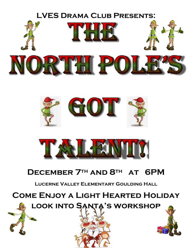 LVES Drama to Present ‘The North Pole’s Got Talent!’