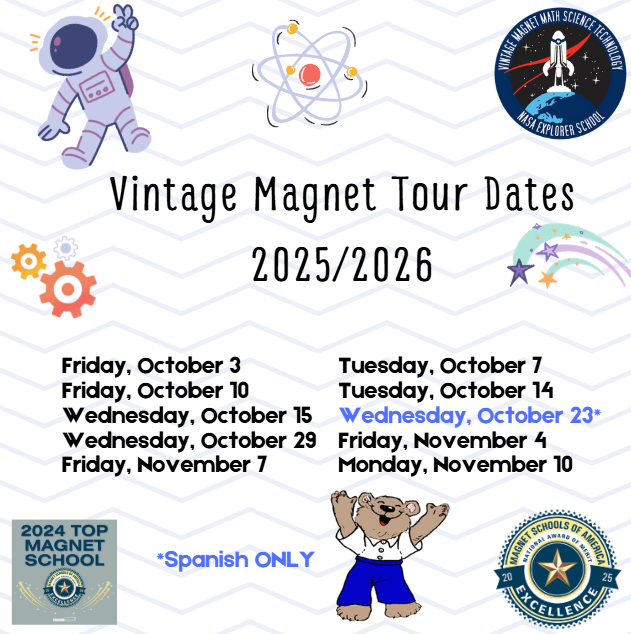 2025/2026 Vintage Magnet Tour Dates