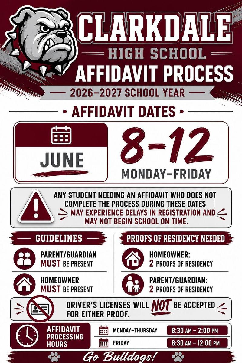 Affadavit Dates