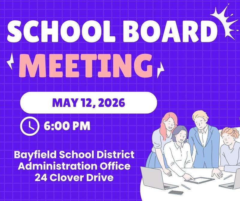 Board meeting at 6 p.m. on May 12.