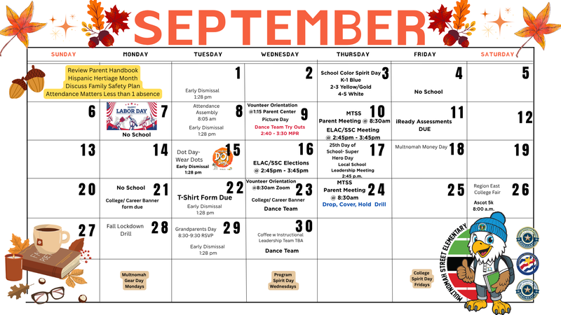 Parent Calendar