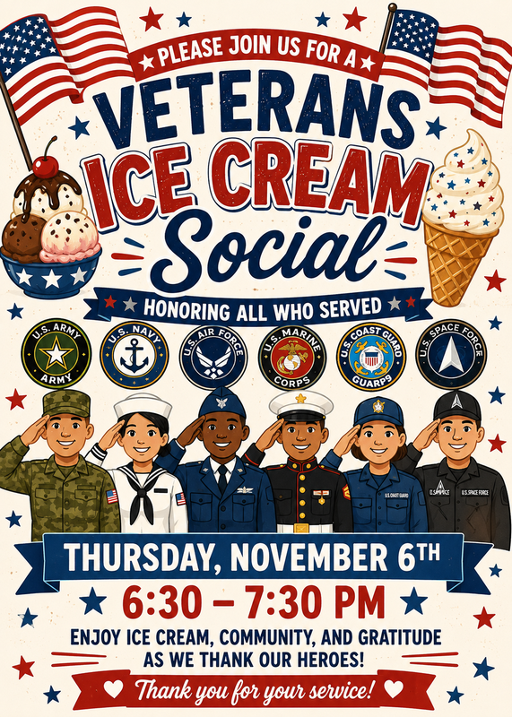 Veteran's Ice Cream Social