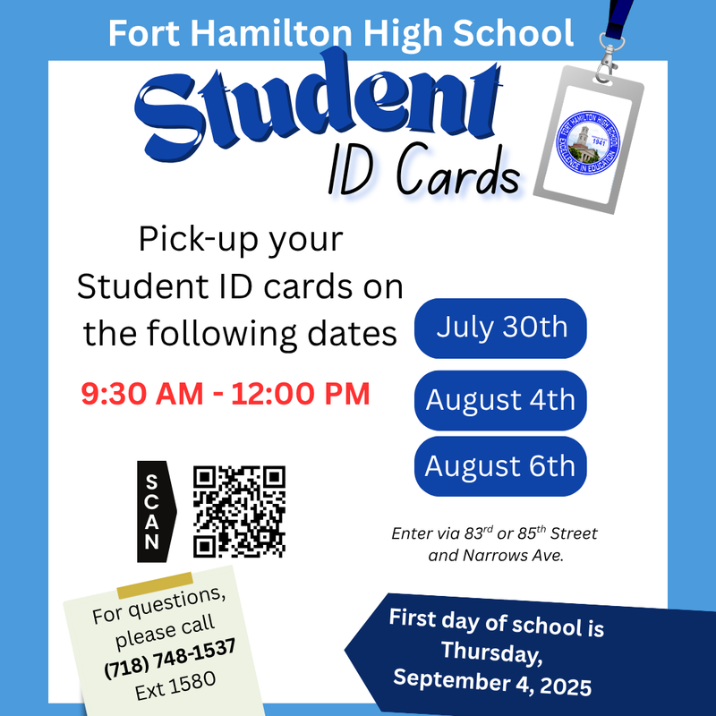 Student ID Cards- August 14-15, 2025 Featured Photo