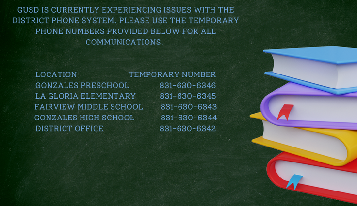 GUSD is having issues with phones.