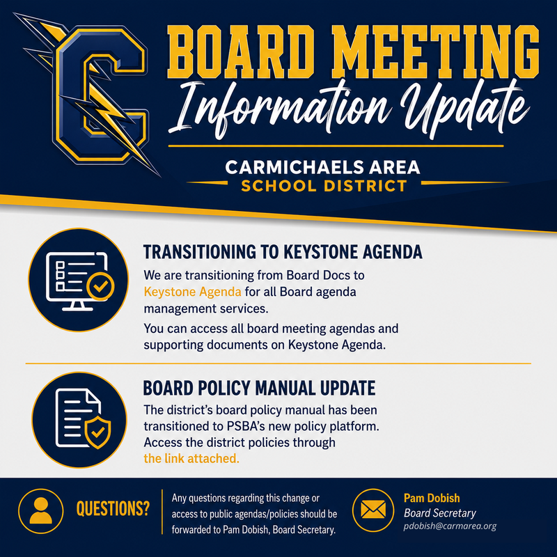 Board Meeting Information Update Thumbnail Image