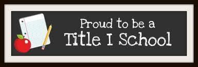 proud to be a Title 1 school