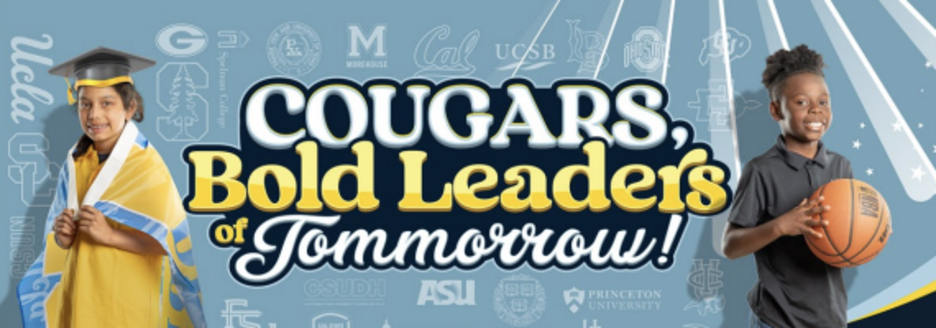 Cougars, Bold Leaders of Tomorrow!