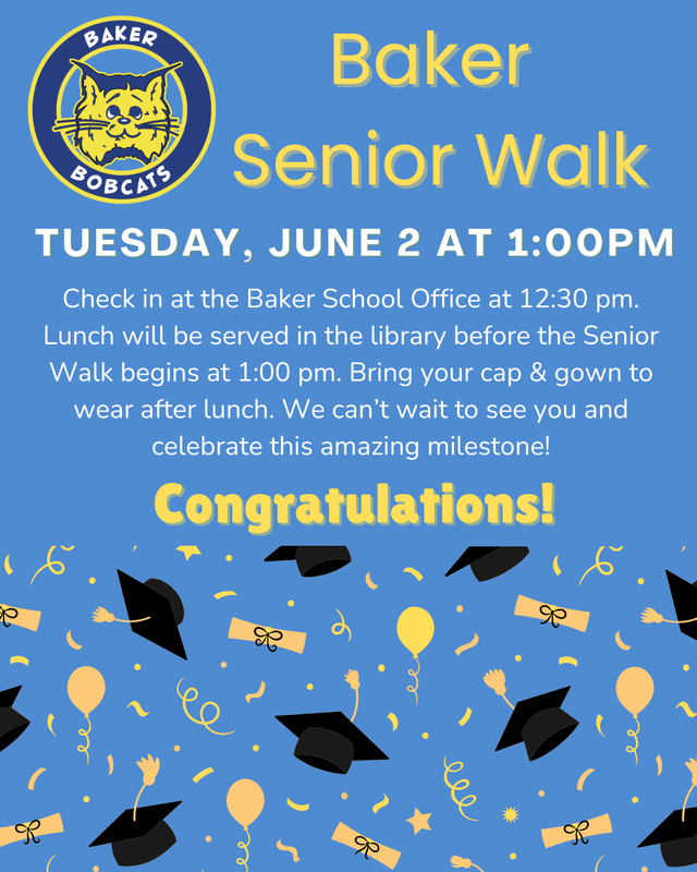 Baker Senior Walk Thumbnail Image