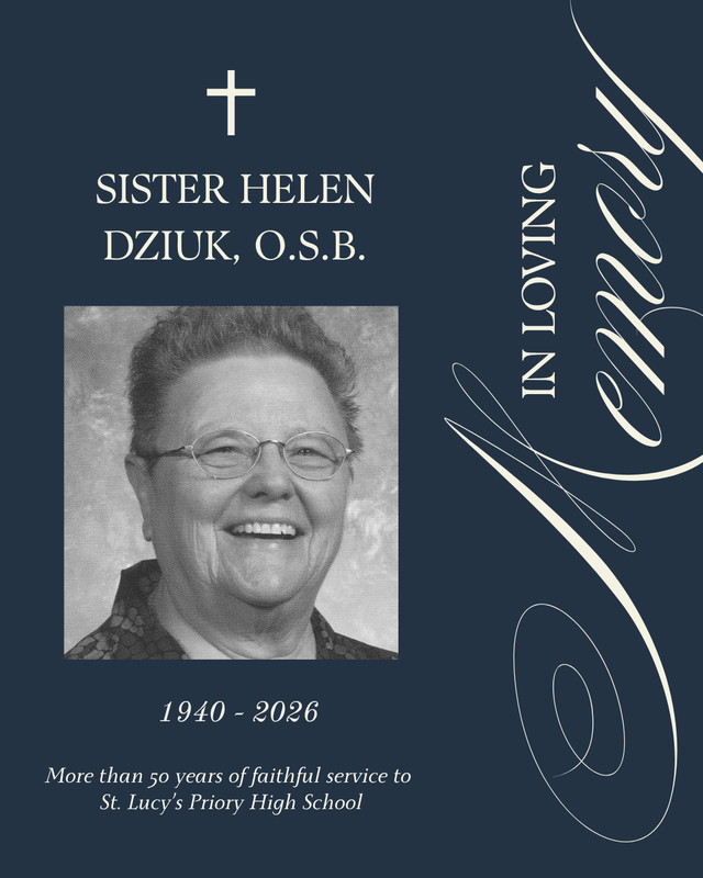 In Loving Memory of Sister Helen Dziuk, O.S.B. Featured Photo