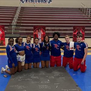 Last practice and performance at home! The senior class of 2025 signing out!