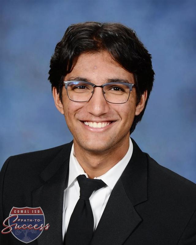 - Hill Country College Preparatory High School Valedictorian Keshav Singh graduation photo.