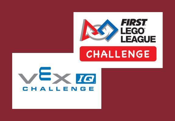 VEX IQ and Lego League logos