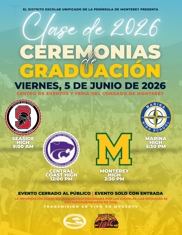 Graduation Flyer Spanish
