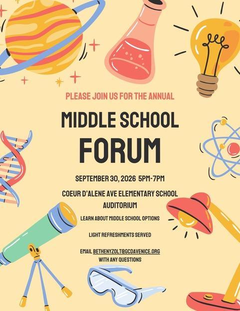 Middle School Forum