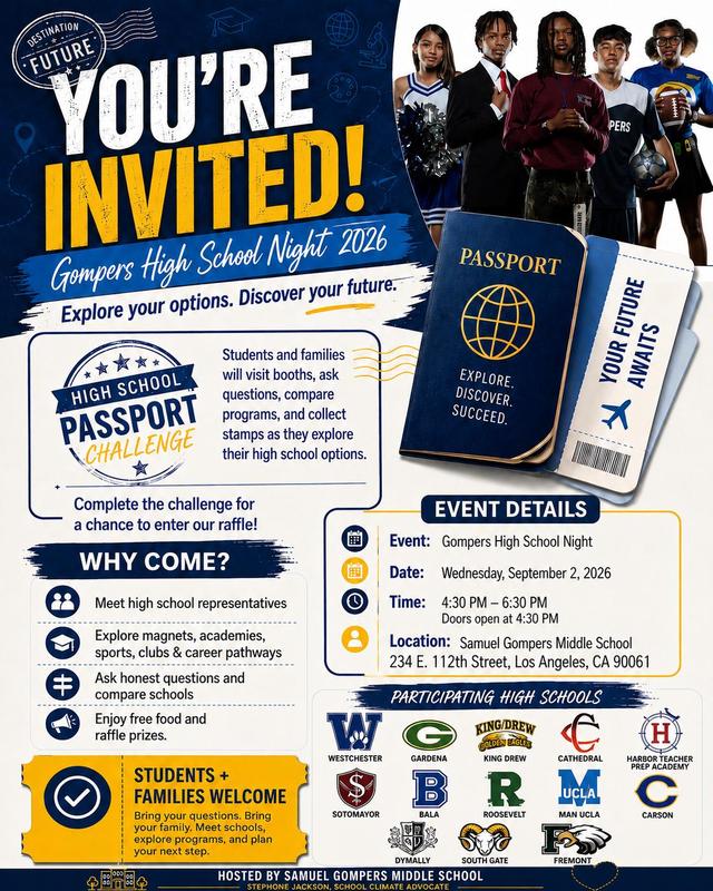 HIGH SCHOOL NIGHT FLYER
