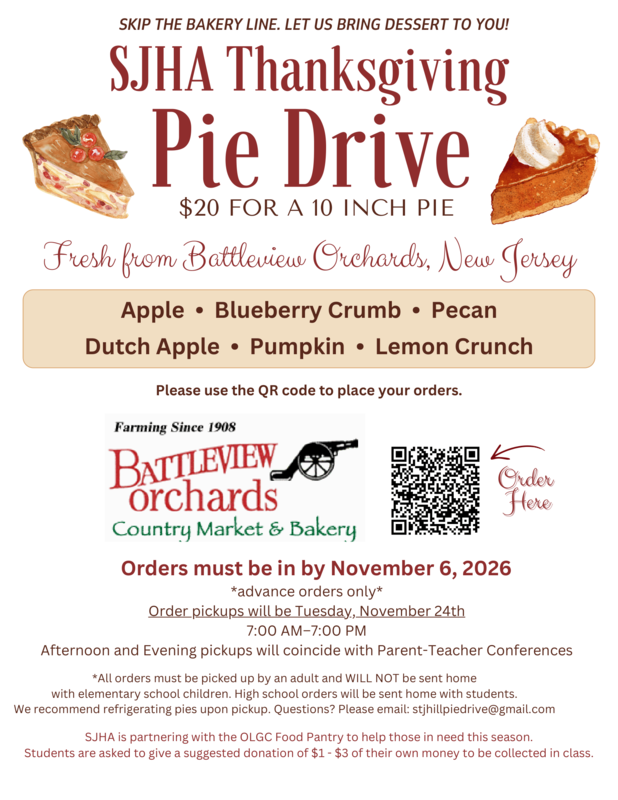 Thanksgiving Pie Drive Featured Photo