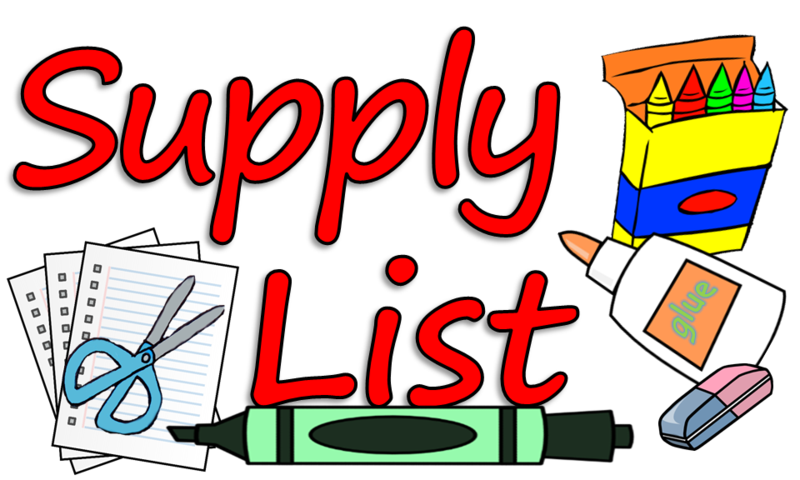 2018-2019 SCHOOL SUPPLY LIST Featured Photo