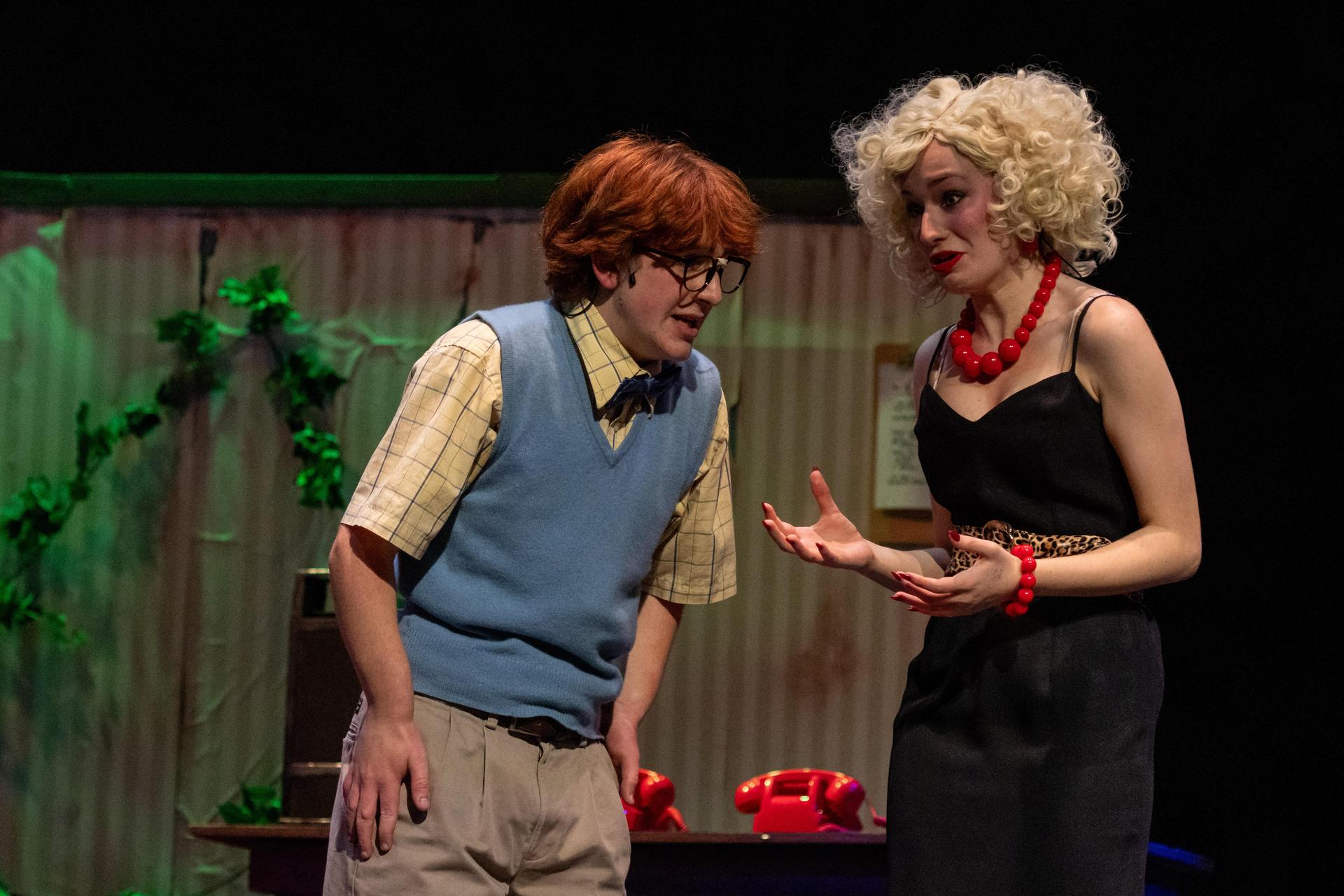 A scene from Little Shop of Horrors