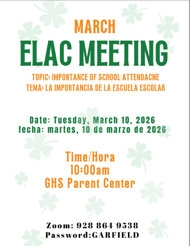 ELAC Meeting