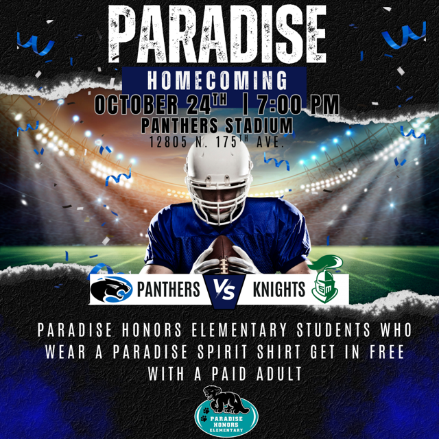 PHHS Homecoming Invitation