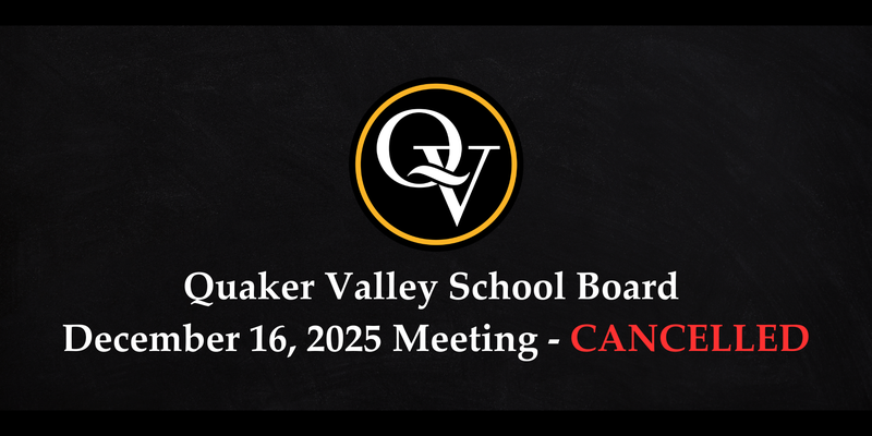 Image announces the cancellation of the 12/16/25 board meeting.