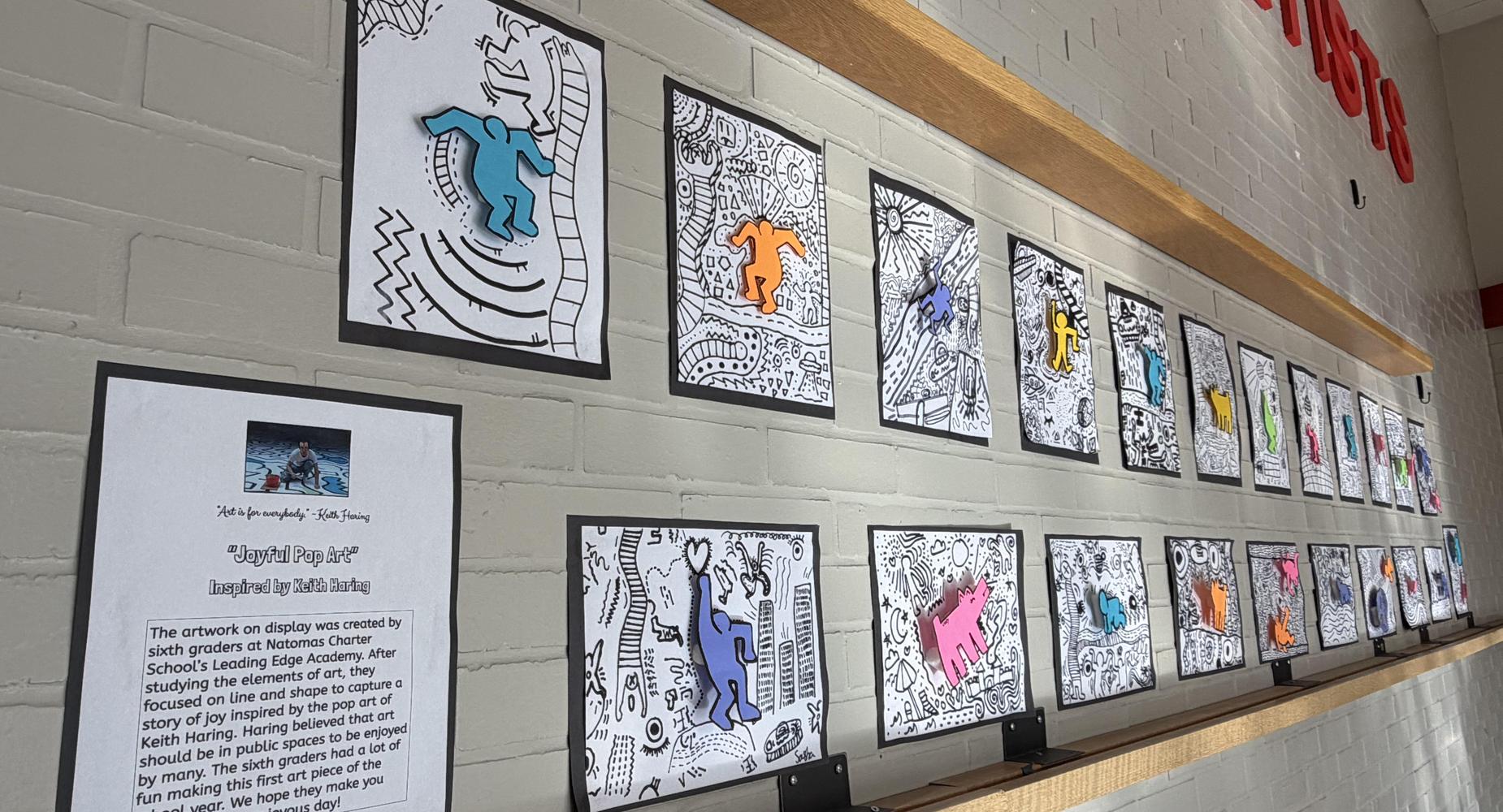 6th Grade Expressions Art on Display in Natomas