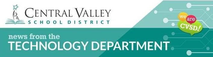 CVSD Logo with text that reads News from IT