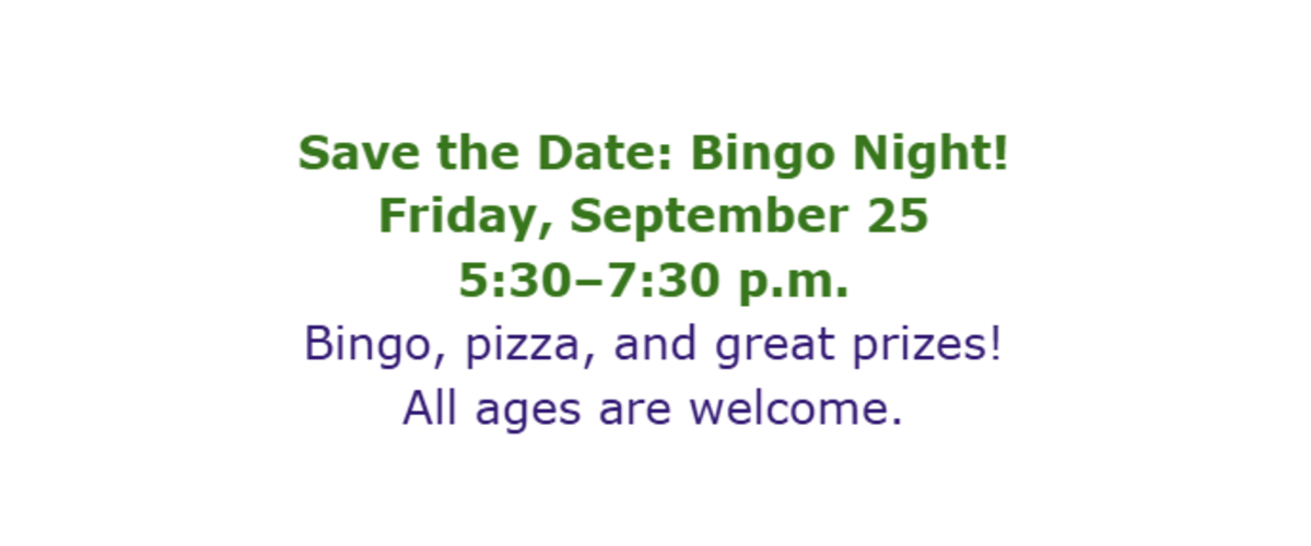 Bingo Night!