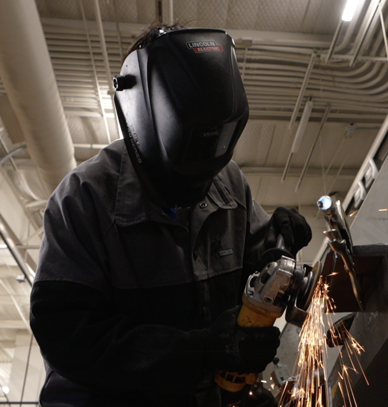 Student Welding