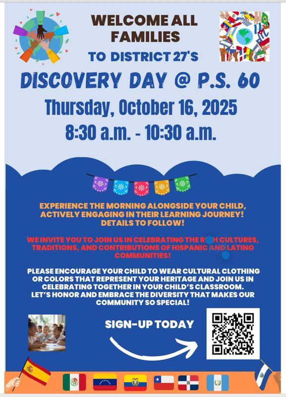 Discovery day flyer