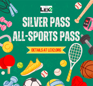 Silver Pass, All-Sports Pass artwork with sports equipment