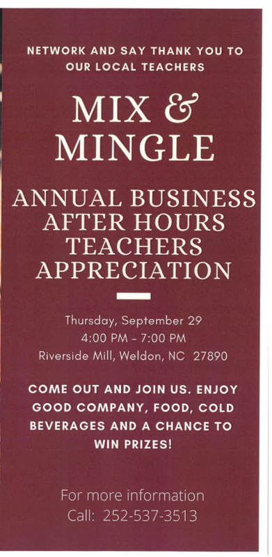 RVCC teacher appreciation event