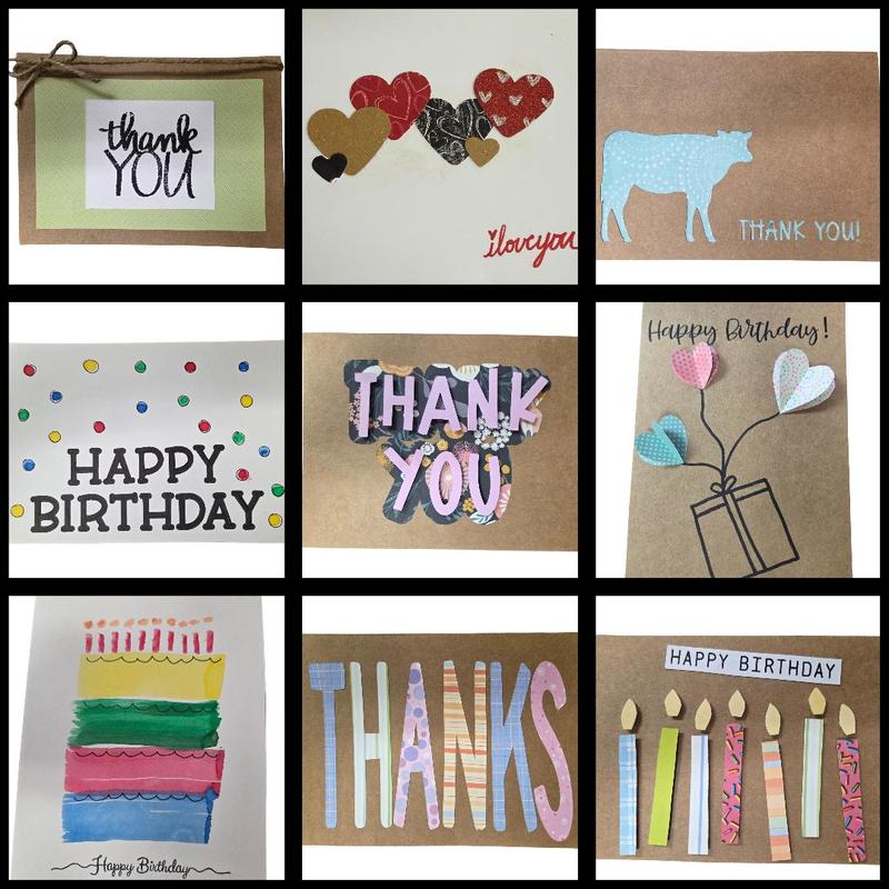 Examples of student cards