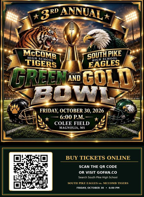 spsd sphs athletics green and gold bowl oct 2026