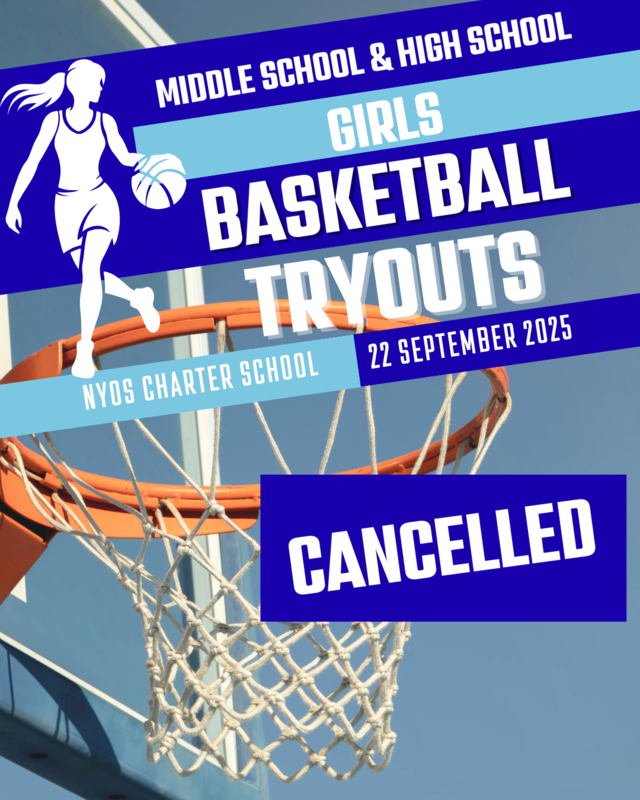 Grls BB Tryouts Cancelled