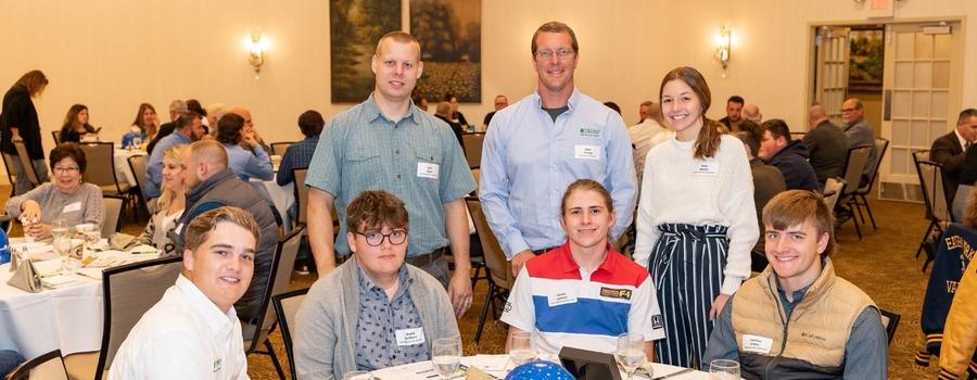 Mr. John Royer and students attended the York Builders' Association Member breakfast as part of the Workforce NOW initiative.