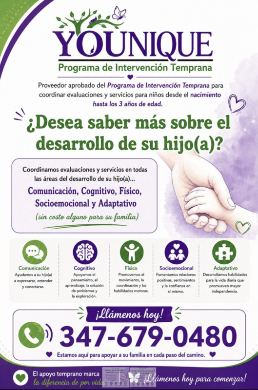 Early Intervention Program- Evaluations and Services (Spanish)
