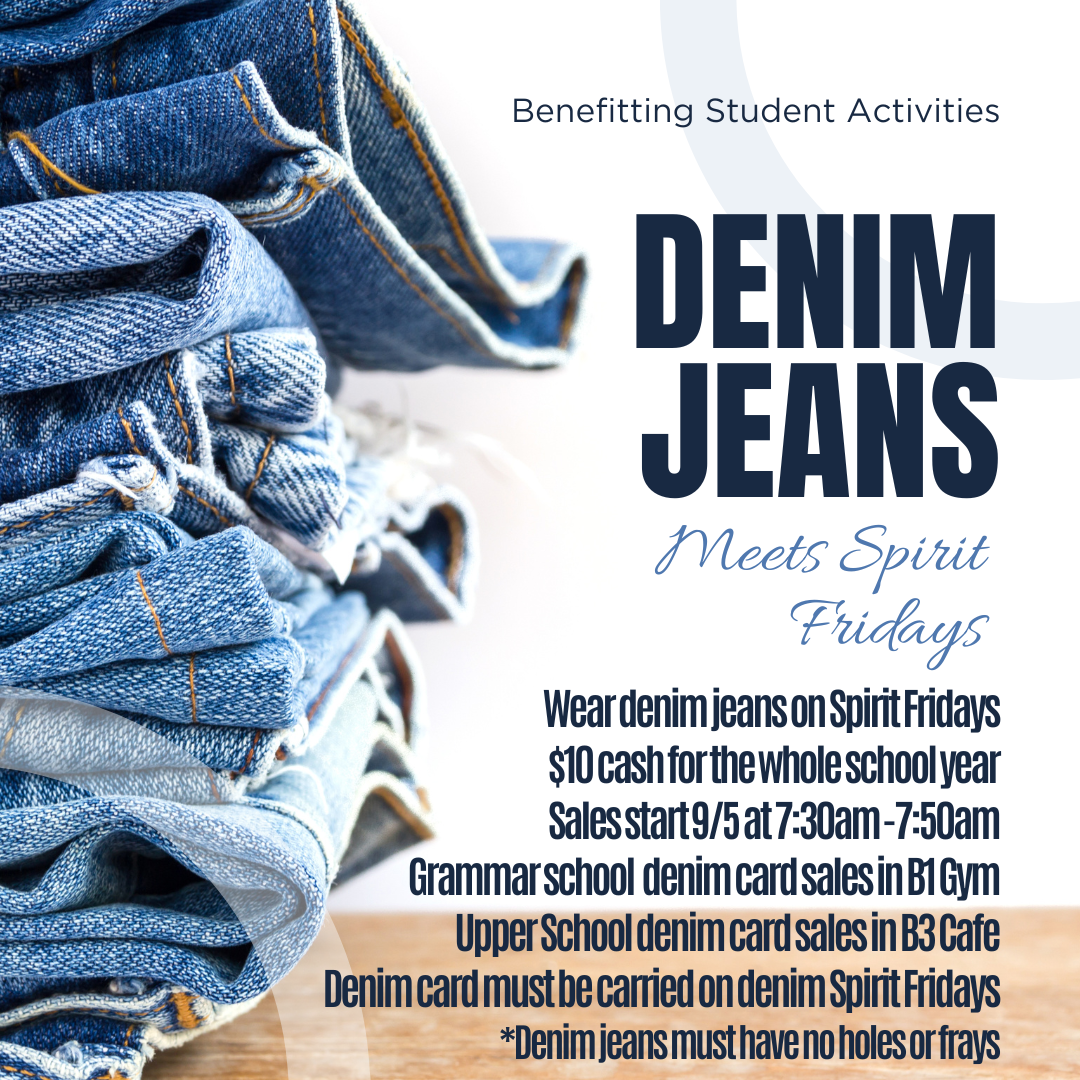 Denim Jeans Meets Spirit Friday