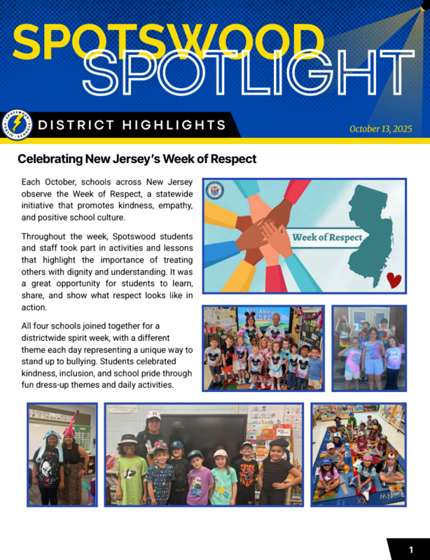Spotswood Spotlight October 13, 2025