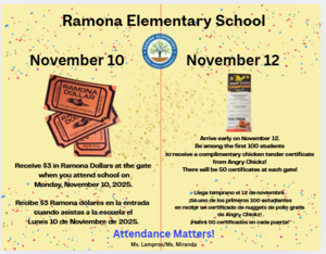 Nov Attendance Incentive Spanish