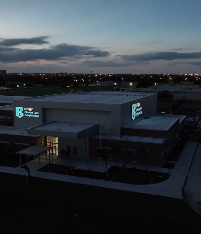 Collegiate HS Drone Footage