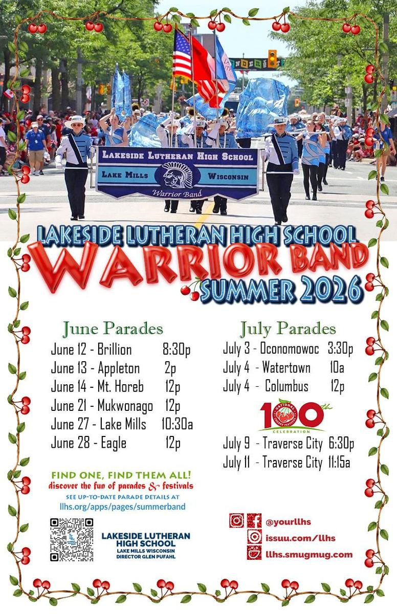 2026 Summer Band Poster