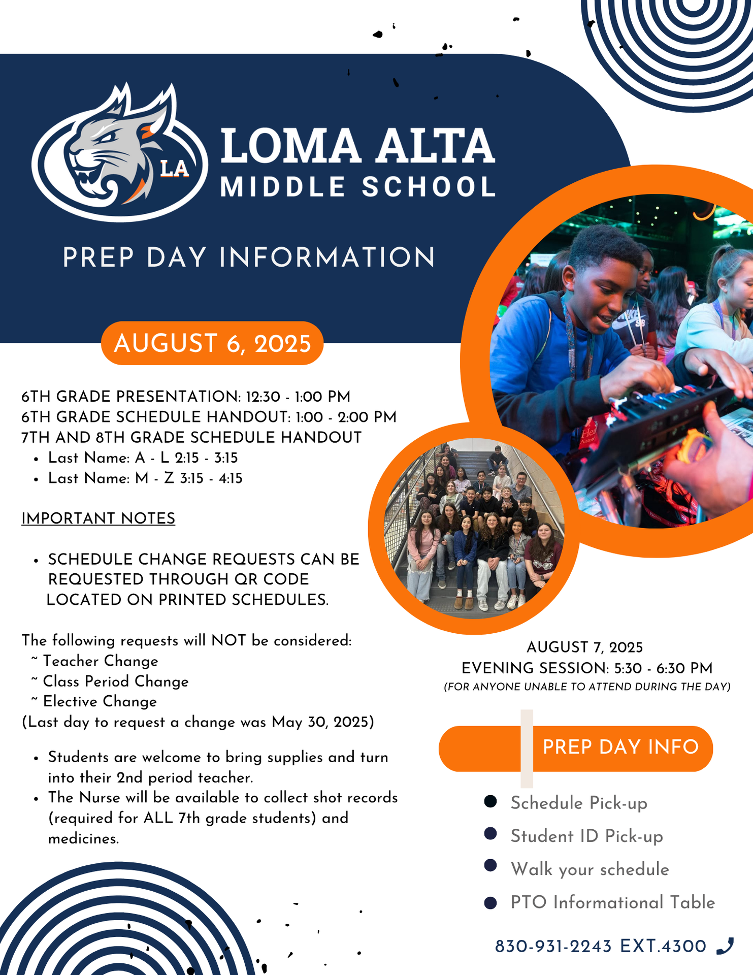 Loma Alta Prep Day