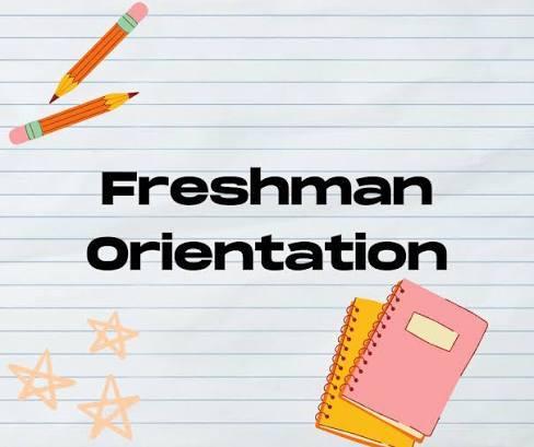 Freshman orientation