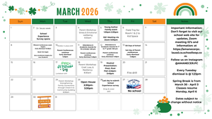 March Calendar