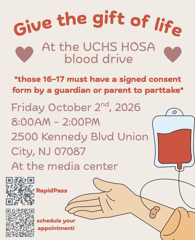 Blood Drive Flyer