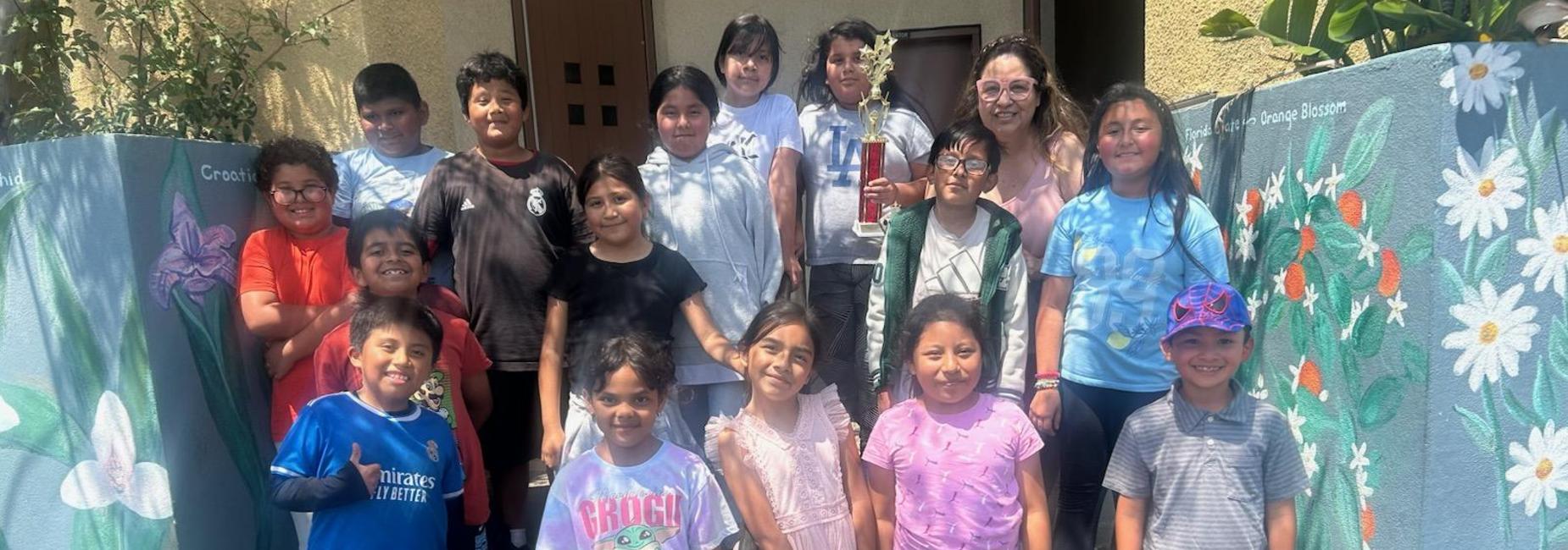 Students with highest attendance for April